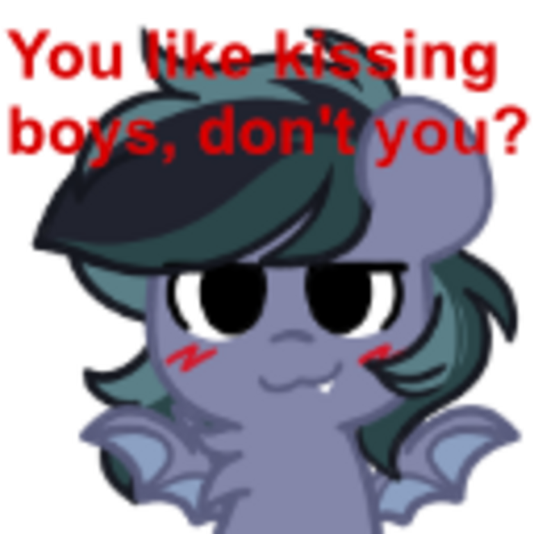 Image: NinnyDraws you like kissing boys 128x128 transparent.png